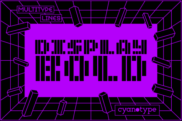 A Designer's Review: MultiType Lines Display Bold Font for Campaigns