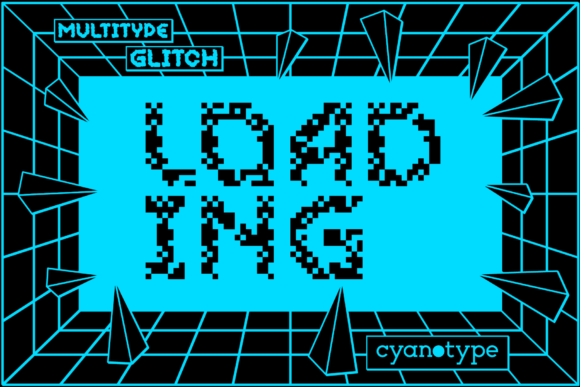 A Designer’s Honest Review of MultiType Glitch Loading Font