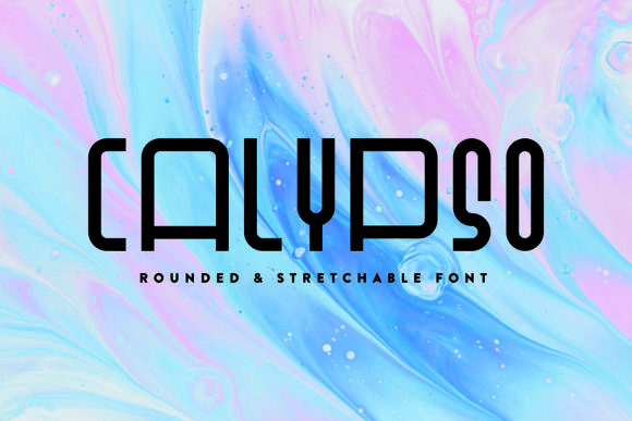 Calypso: A Futuristic Display Font for Editorial Design
