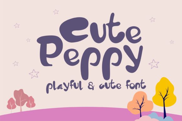 Cute Peppy: A Playful Font for Eye-Catching Brand Personality