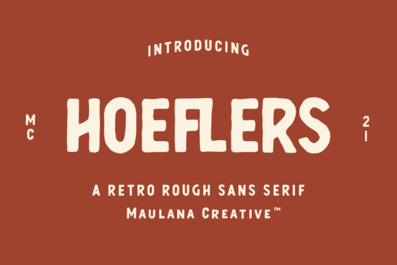 Hoeflers: A Modern Display Font with Real Project Discipline