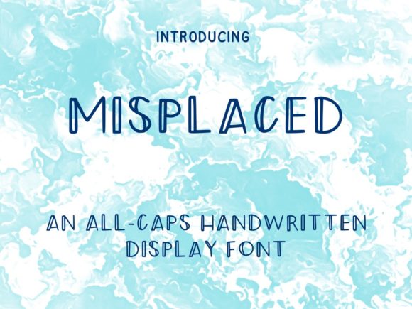 Misplaced: A Clean Display Font for Digital Projects