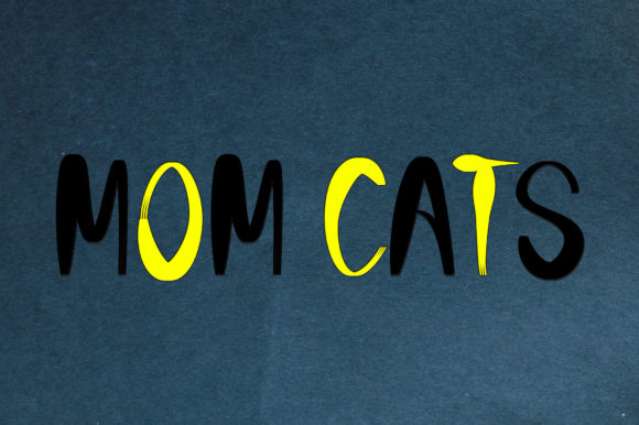 Mom Cats Font: The Friendly Typeface that Can Build Your Brand