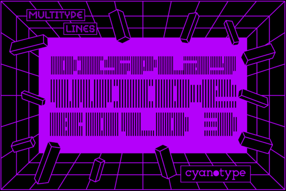 MultiType Lines Display Wide Bold 3: A Font for Modern Web Experiences