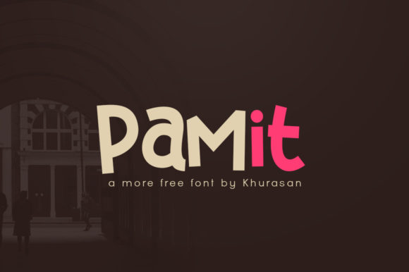 Pamit: A Modern Typeface for Editorial Mood and Brand Identity