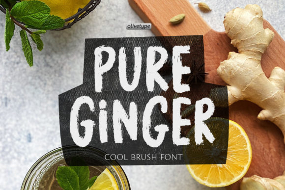 Pure Ginger: A Review of a Quirky Brush Font
