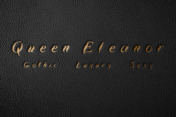 Queen Eleanor: A Classic Serif Font for Your Craft Business