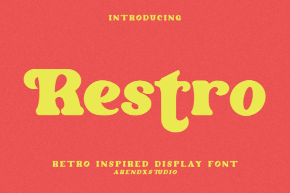 Restro: The Retro Font That Adds a Playful Touch to Your Brand