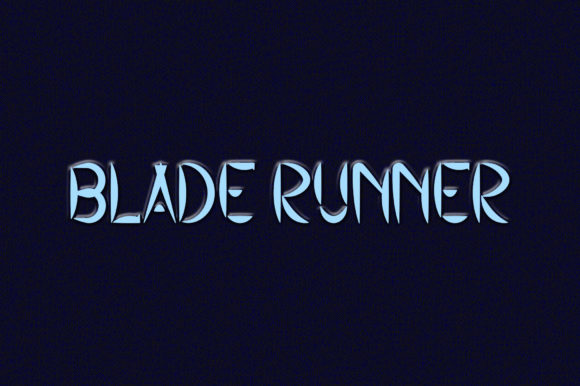 Testing Blade Runner: A Display Font for Digital Branding