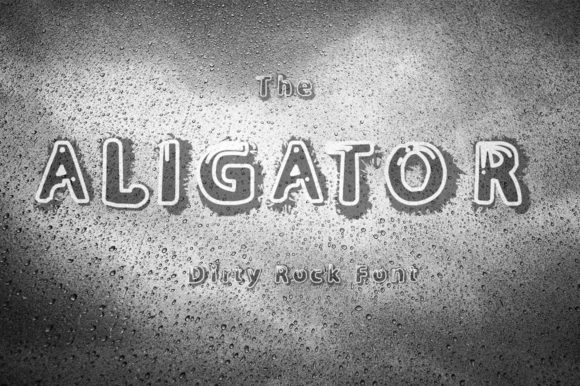 The Aligator Font: A Bold Display Typeface for Modern Web Design