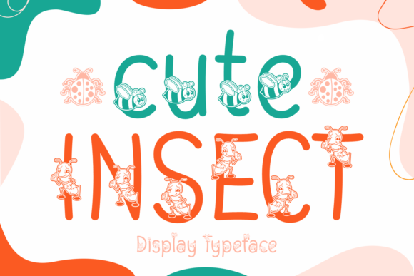 The Editorial Charm of the Cute Insect Typeface