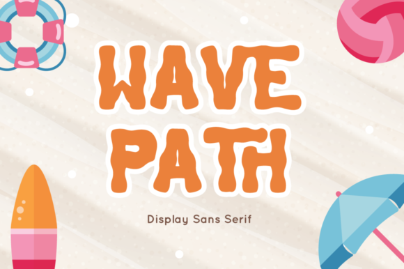 Wave Path Font: A Bold Display Typeface for Business Creators